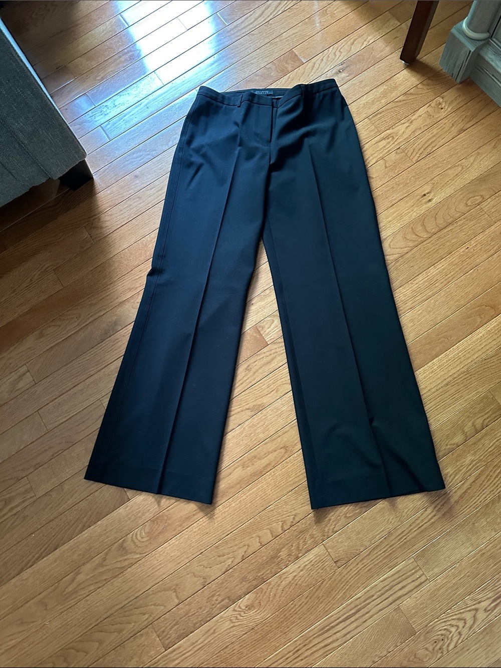 The Limited Men's Black Dress Trousers - Straight Leg